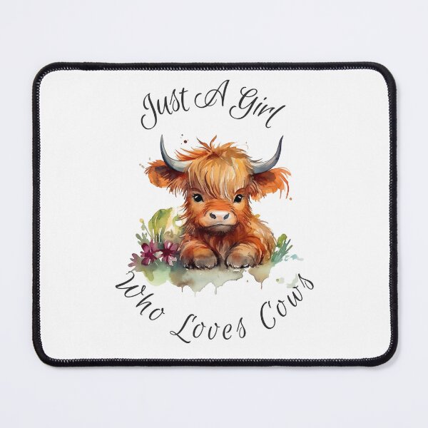 Item preview, Just A Girl Who Loves Cows designed and sold by FamilyGiftWear.