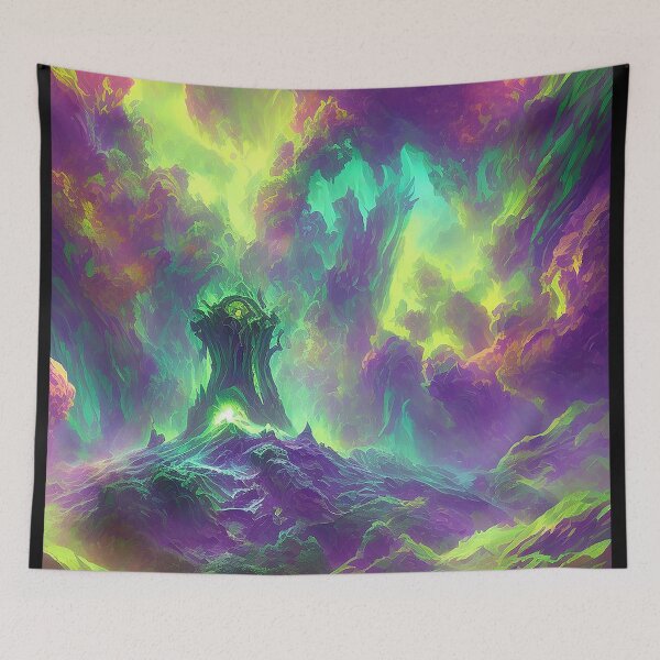 Item preview, A Psychedelic Journey: Acid Trip Visions Unleashed in Mesmerizing Art designed and sold by Fafa ND.
