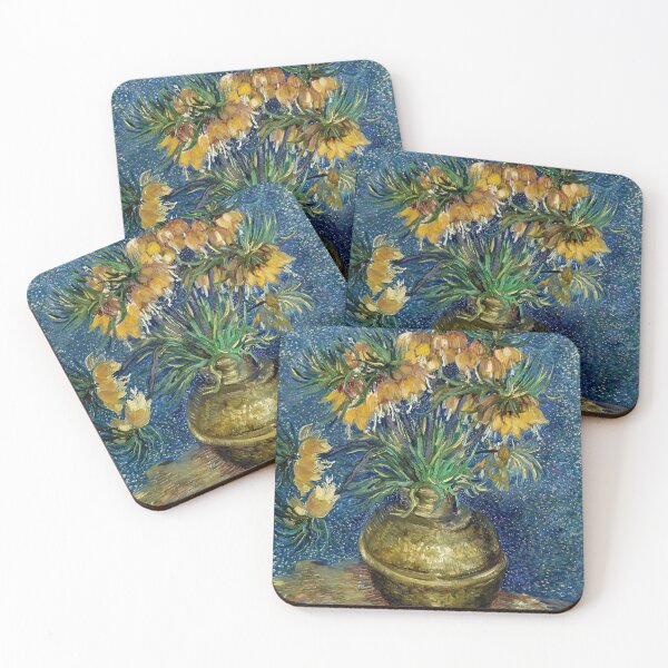 Item preview, Imperial Fritillaries in a Copper Vase Painting by Vincent van Gogh designed and sold by Suzana Djordjevic.