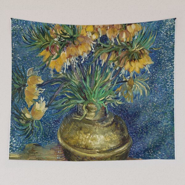 Item preview, Imperial Fritillaries in a Copper Vase Painting by Vincent van Gogh designed and sold by Suzana Djordjevic.