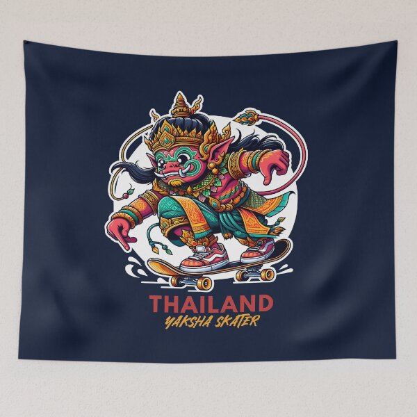 Item preview, Thailand Pink Yaksha Skater designed and sold by Drextor.