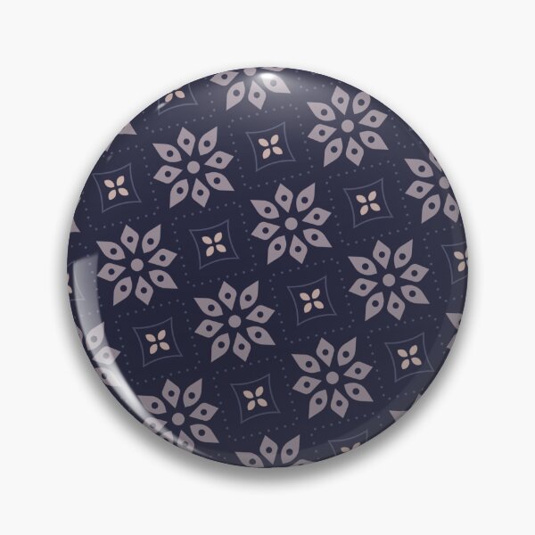 Item preview, Purple Flowers - Dark Violet Floral Pattern designed and sold by HausKatz.