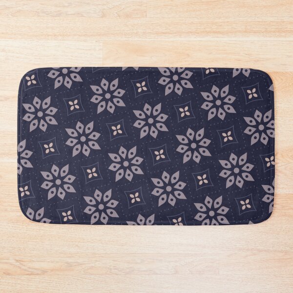 Item preview, Purple Flowers - Dark Violet Floral Pattern designed and sold by HausKatz.