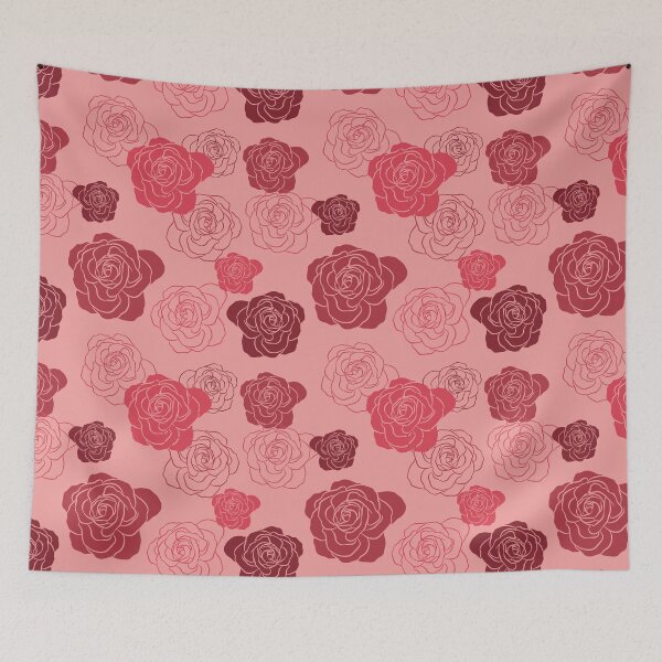 Item preview, Roses pattern designed and sold by cutecrazytshirt.