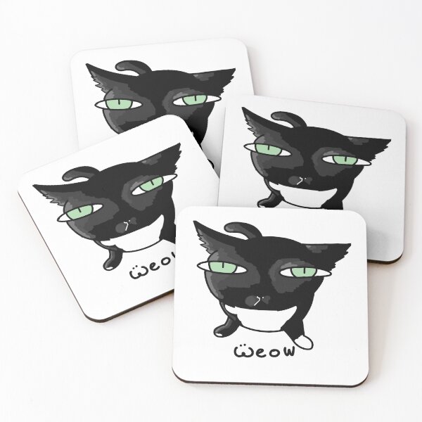 Item preview, meowing cat designed and sold by disappoin-t-ed.