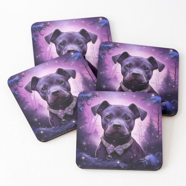 Item preview, Shimmery Staffy designed and sold by Nocturne  Paws.