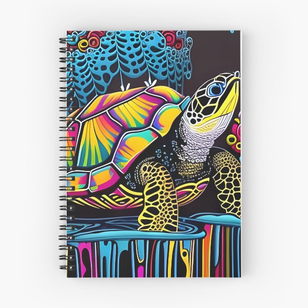 Item preview, Turtle - Drip Paint Art designed and sold by Bright-Moonrise.