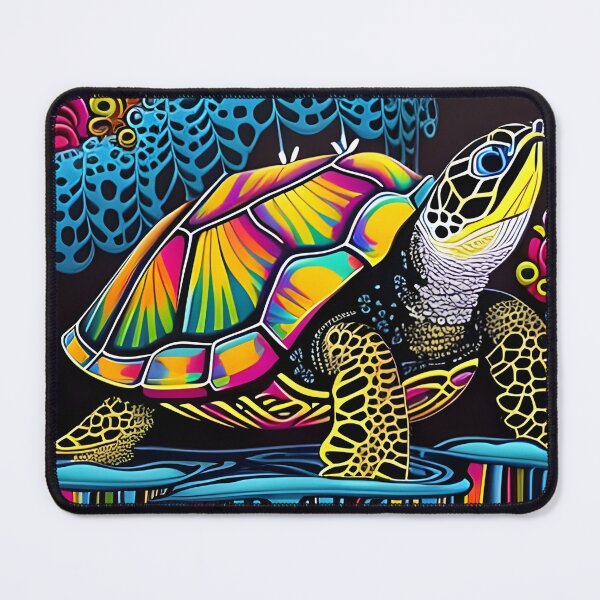 Item preview, Turtle - Drip Paint Art designed and sold by Bright-Moonrise.