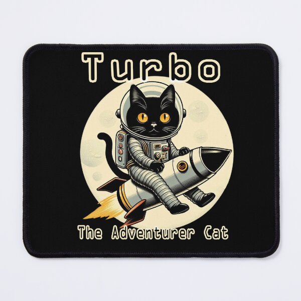 Item preview, Turbo Space Cat designed and sold by Pikmi.