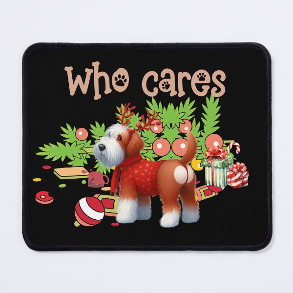 Item preview, "Reindeer Games Old English Sheepdog - Holiday Festive Mischief" designed and sold by Xhevahir.