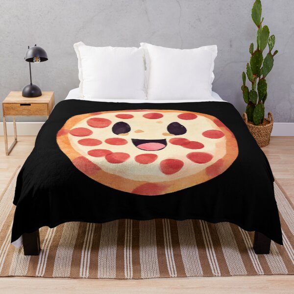 Item preview, KAWAII PIZZA WITH CRUSTED EYES designed and sold by KawaiiLyfe.