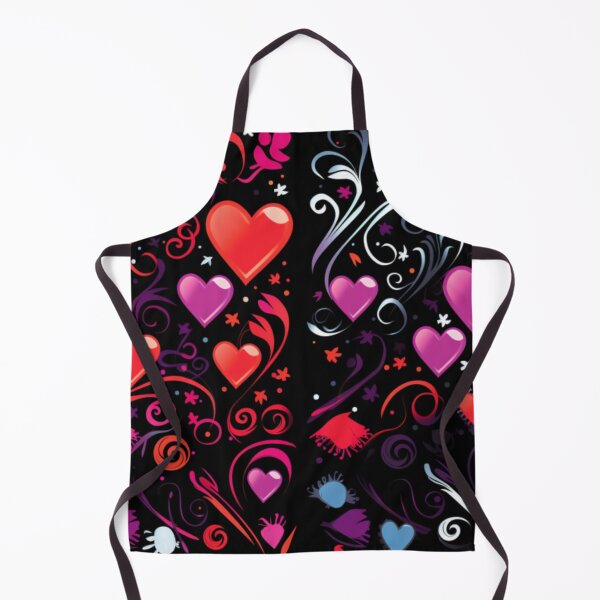 Item preview, Valentine's Elegance: Dark Black & Magenta Heart designed and sold by PurpleMoss.
