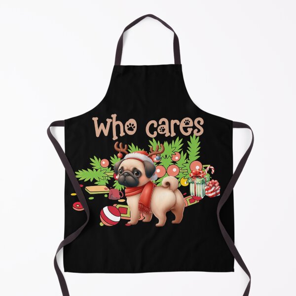 Item preview, "Reindeer Games Pug - Holiday Festive Mischief" designed and sold by Xhevahir.