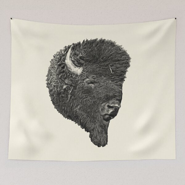 Item preview, Bison head designed and sold by Guardi71.
