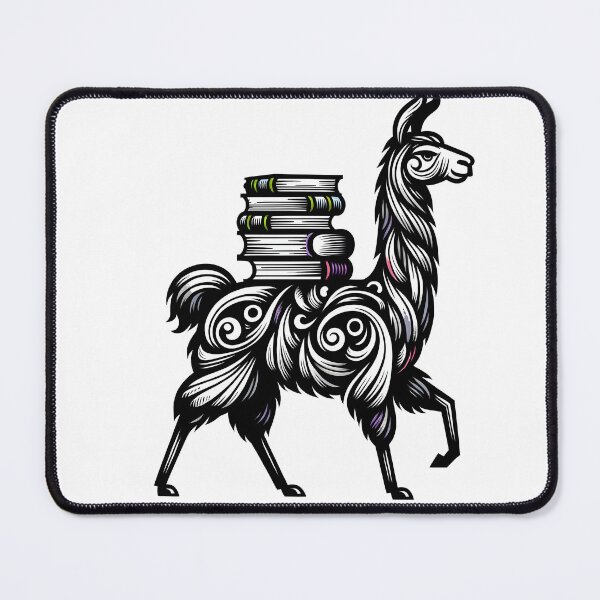 Item preview, Librarian Llama designed and sold by Truck Stop One.