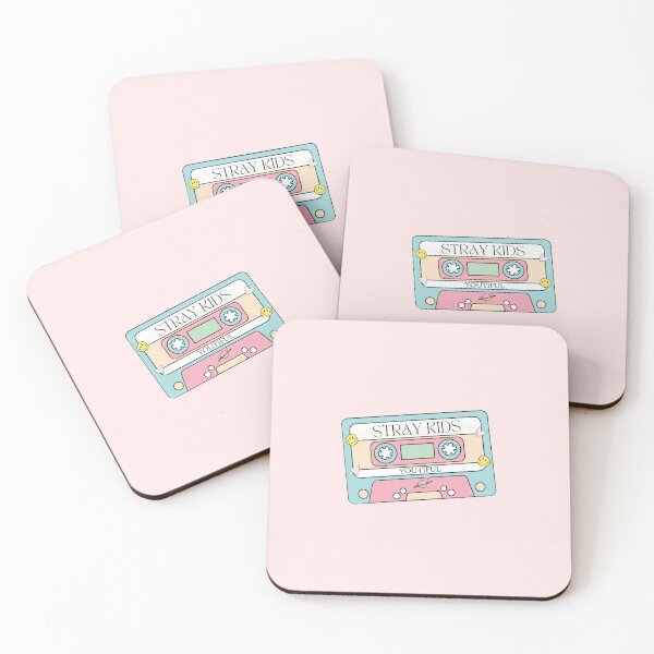 Item preview, STRAY KIDS youtiful retro pastel cassette tape  designed and sold by My  Haven.