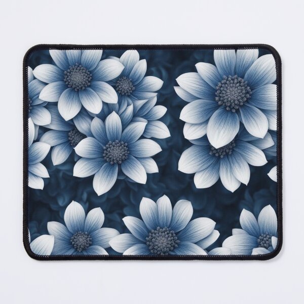 Item preview, Blue Flowers Floral Pattern designed and sold by Simplybe1.