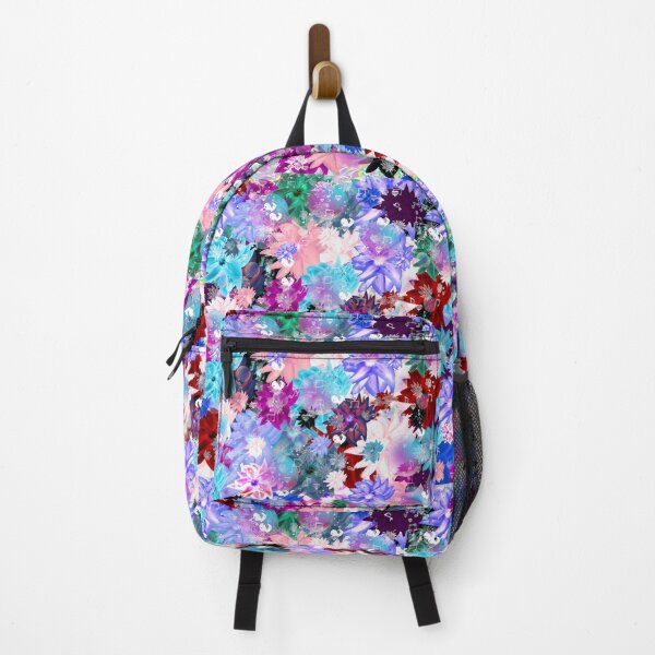 Item preview, multicolour flower print designed and sold by Artisfunforme.