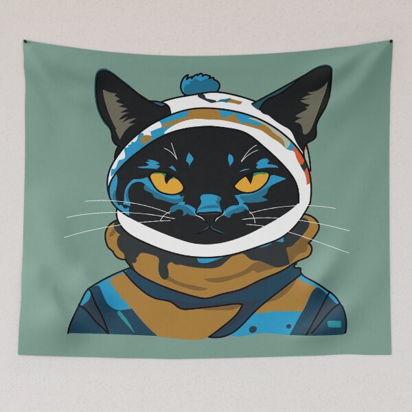 Item preview, Lindo Gato Negro designed and sold by AdriCreativa.