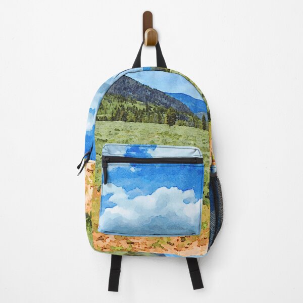 Item preview, Watercolor of Provo River Valley, at the foot of the Uinta Mountains, Utah designed and sold by GestaltImagery.