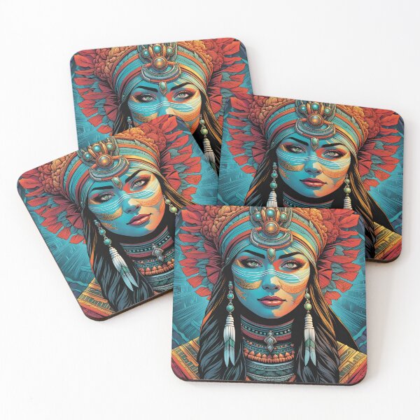 Item preview, Shaman woman designed and sold by JulieMezuaAutriceImagesIntérieuresViaIA.