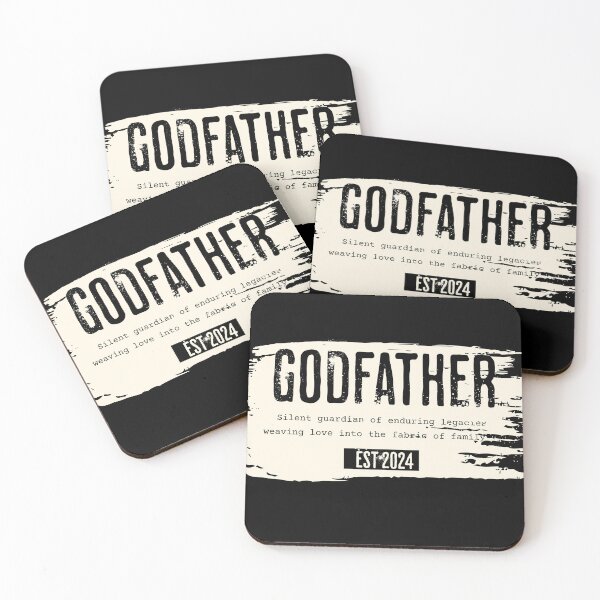Item preview, godfather est 2024 designed and sold by WildWoodWaver.