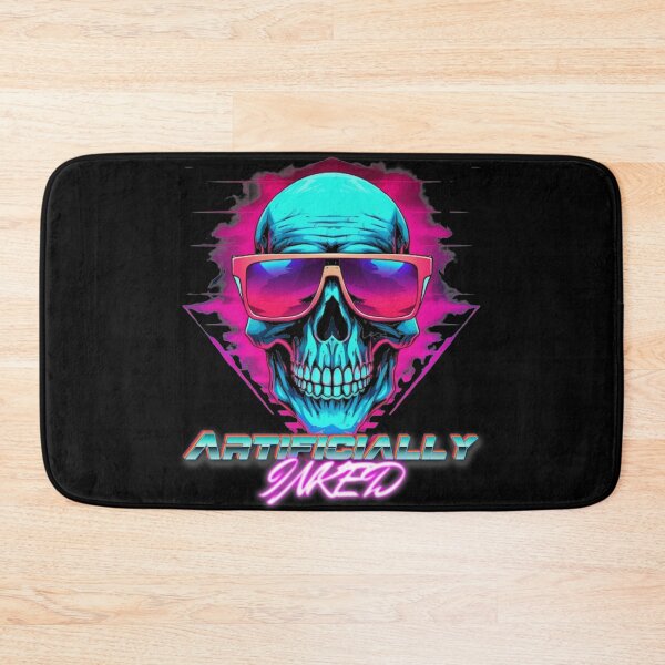 Item preview, Neon Nightmares: Retrowave Skull Vibes Graphic Tee designed and sold by jesse1conner.