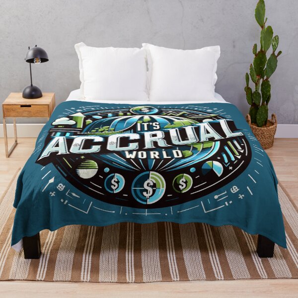 Item preview, It's Accrual World designed and sold by TeesYouWant.