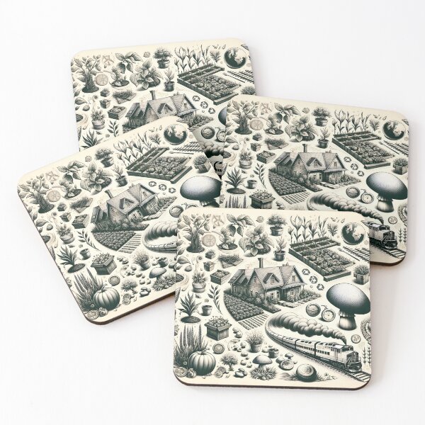 Item preview, "Harmony with Nature: A Green Living Journey" designed and sold by APARTAI EU.
