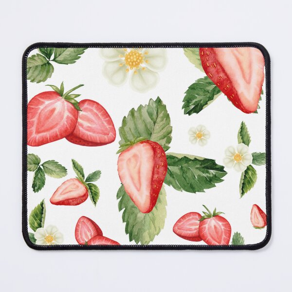 Item preview, Supercute strawberry pattern designed and sold by Freya Store.