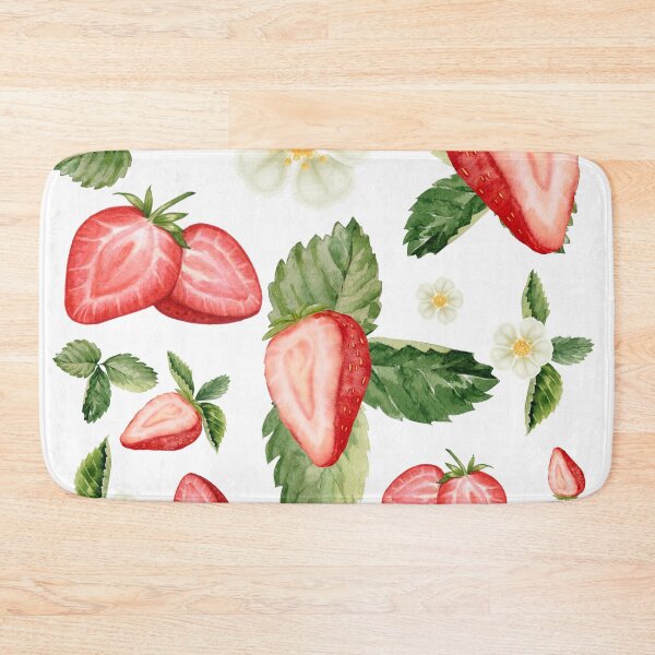 Item preview, Supercute strawberry pattern designed and sold by Freya Store.