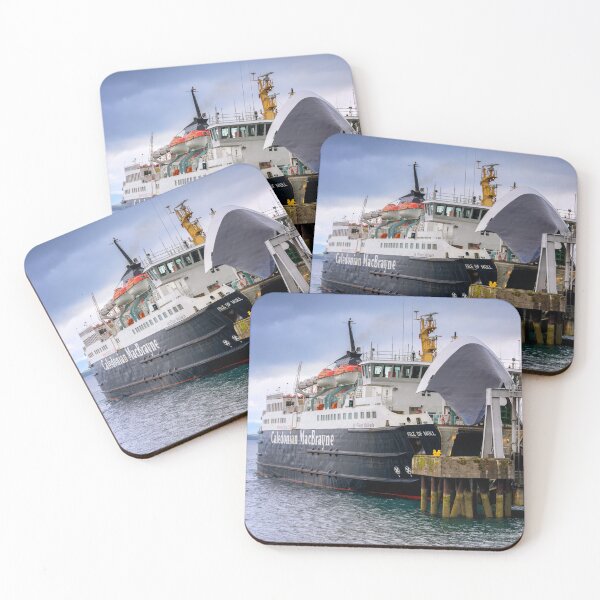 Item preview, Ferry arriving on Mull from Oban designed and sold by Kasia Design.
