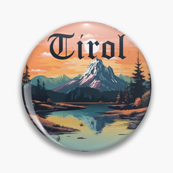 Item preview, Tyrol with mountains, gift idea Tyrol design designed and sold by Andrea-Design.