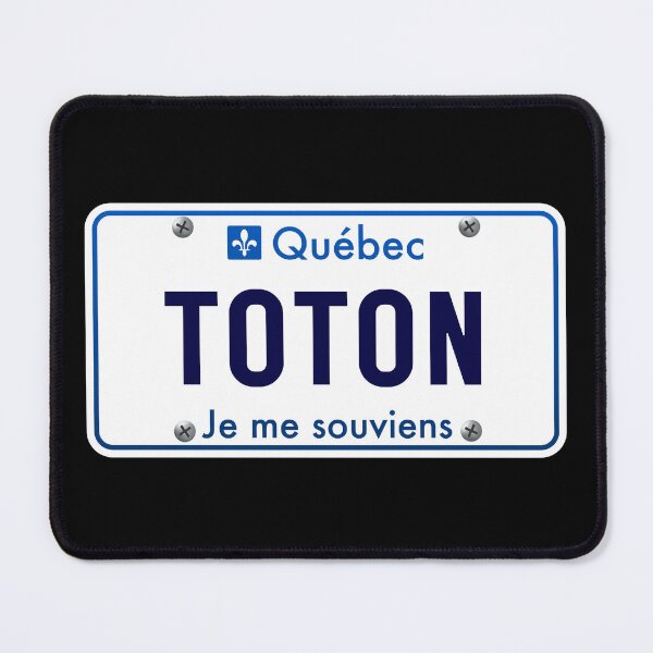 Item preview, TOTON Quebec Funny Car License Plate Je Me Souviens designed and sold by Quebec-Shop.