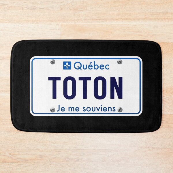 Item preview, TOTON Quebec Funny Car License Plate Je Me Souviens designed and sold by Quebec-Shop.