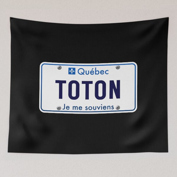 Item preview, TOTON Quebec Funny Car License Plate Je Me Souviens designed and sold by Quebec-Shop.