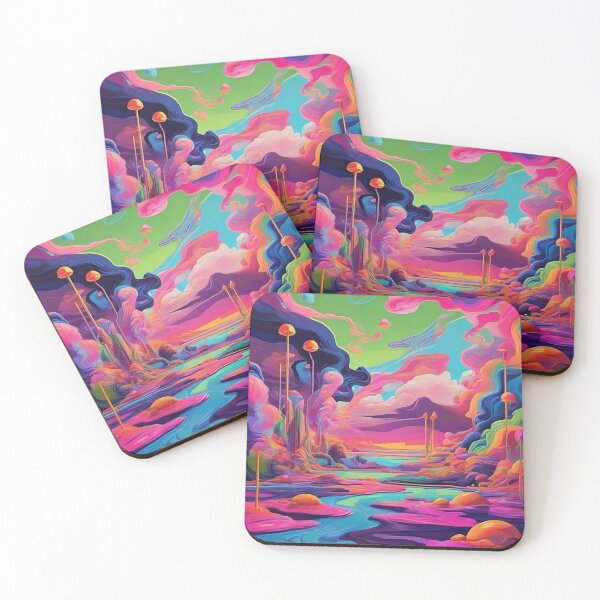 Item preview, Enchanting Acid Vision Nature View - Explore a Kaleidoscope of Natural Wonders designed and sold by Fafa ND.
