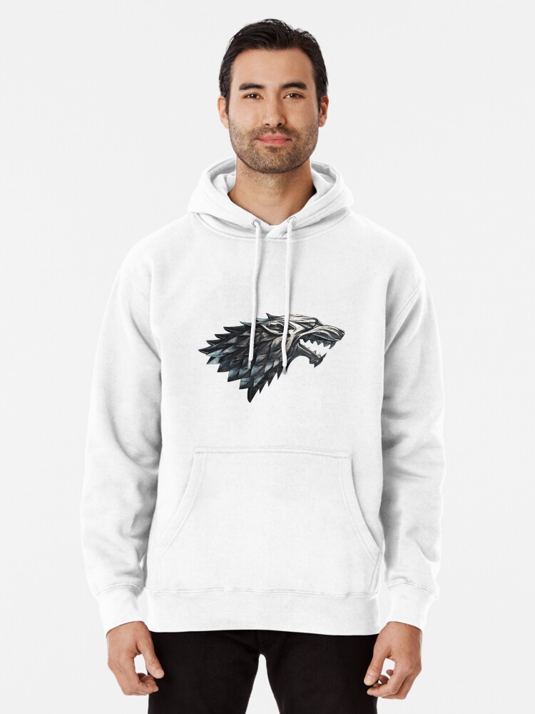 House Stark Game Of Thrones Pullover Hoodie for Sale by margalafleur Redbubble