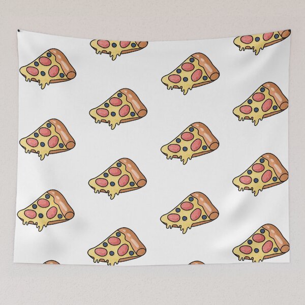 Item preview, A piece of pizza with cheese and sausage designed and sold by OlyaMolli.