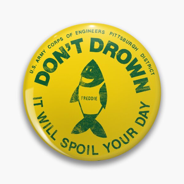 Item preview, Freddie the Fish | Don't Drown designed and sold by burghr.