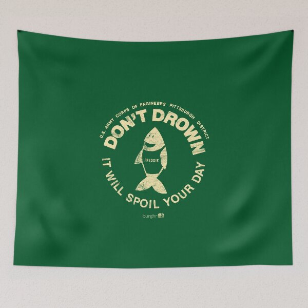 Item preview, Freddie the Fish | Don't Drown designed and sold by burghr.