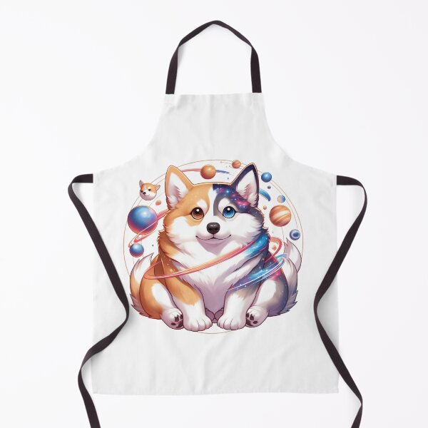 Item preview, Corgi And Husky On Space Yin And Yang designed and sold by UnrealQuake.