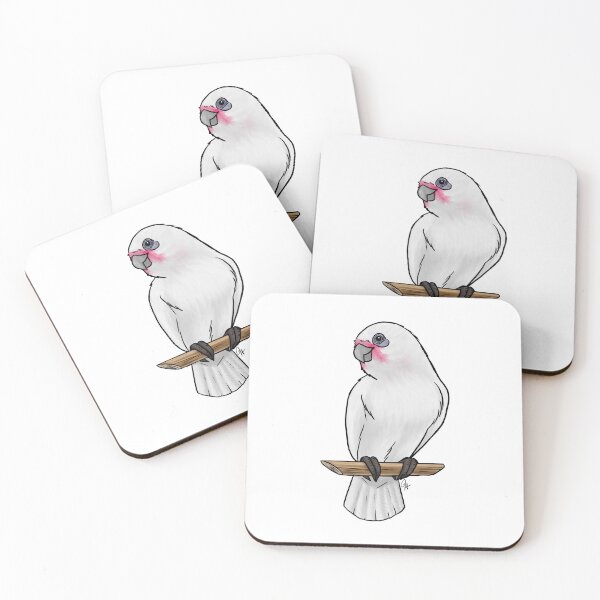 Item preview, Bare-eyed Cockatoo Crest Down designed and sold by Jennifer Stolzer.