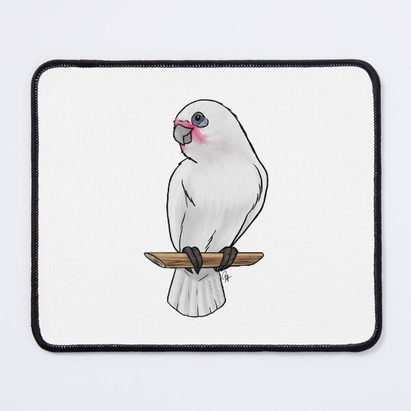 Item preview, Bare-eyed Cockatoo Crest Down designed and sold by Jennifer Stolzer.