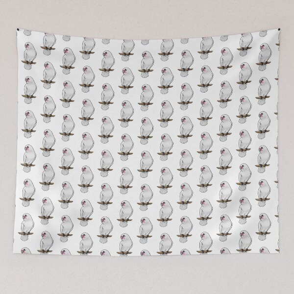 Item preview, Bare-eyed Cockatoo Crest Down designed and sold by Jennifer Stolzer.