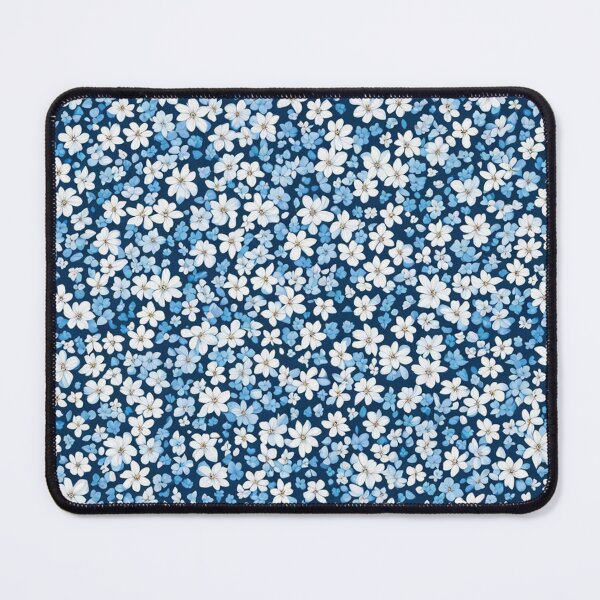 Item preview, Small Blue Flowers Floral Pattern designed and sold by Simplybe1.