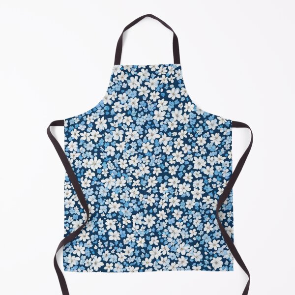 Item preview, Small Blue Flowers Floral Pattern designed and sold by Simplybe1.