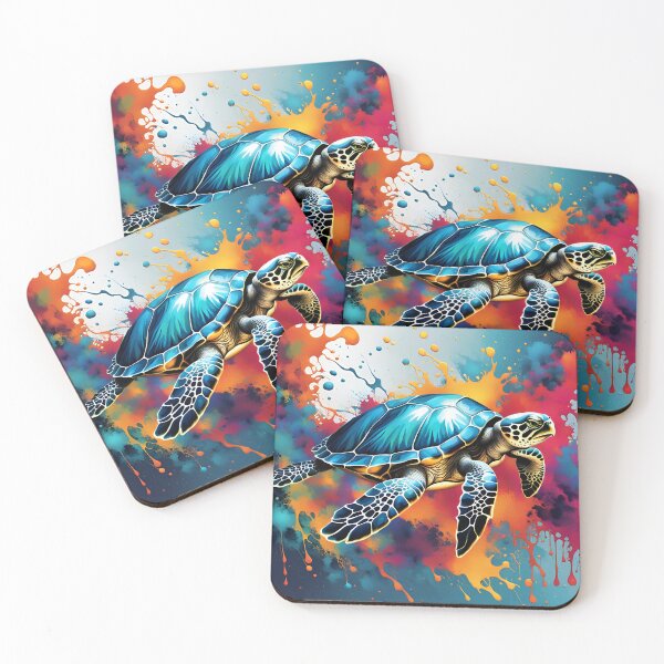 Item preview, Turtle - Splash Paint Art designed and sold by Bright-Moonrise.