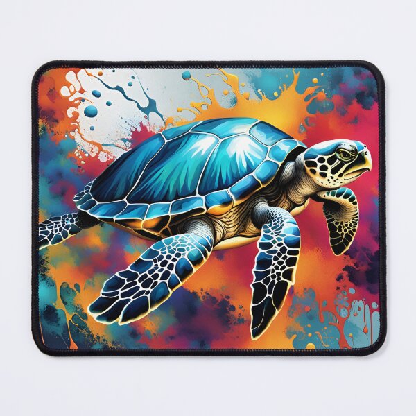 Item preview, Turtle - Splash Paint Art designed and sold by Bright-Moonrise.