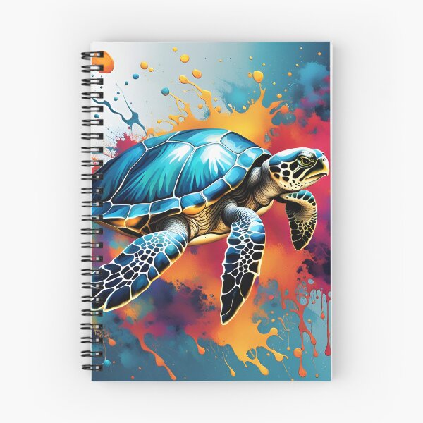 Item preview, Turtle - Splash Paint Art designed and sold by Bright-Moonrise.